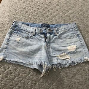 Lucky Brand cut off jean shorts